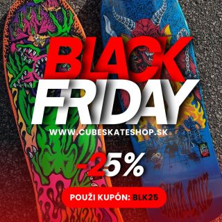 ⬛️ Skutočný BlackFriday je tu ⬛️ 🤯Cube ti prináša zľavový kupón na -25%🤯 ⚫️Použi kupón 👉🏿 BLK25 ⏰Kupón môžeme vypnúť...