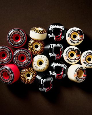 @spitfirewheels x @thrashermag kolaborácia je limitkou roka 🔥🔥 Ak si už skúšaľ Spitfire kolieska tak zaručene si na nich...